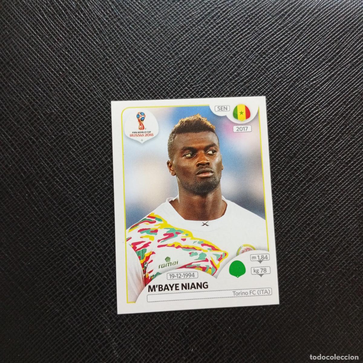 Cromos de f&uacute;tbol: 629 NIANG SENEGAL PANINI MUNDIAL RUSIA 2018 CROMO FUTBOL 18 - SIN PEGAR - CJ2