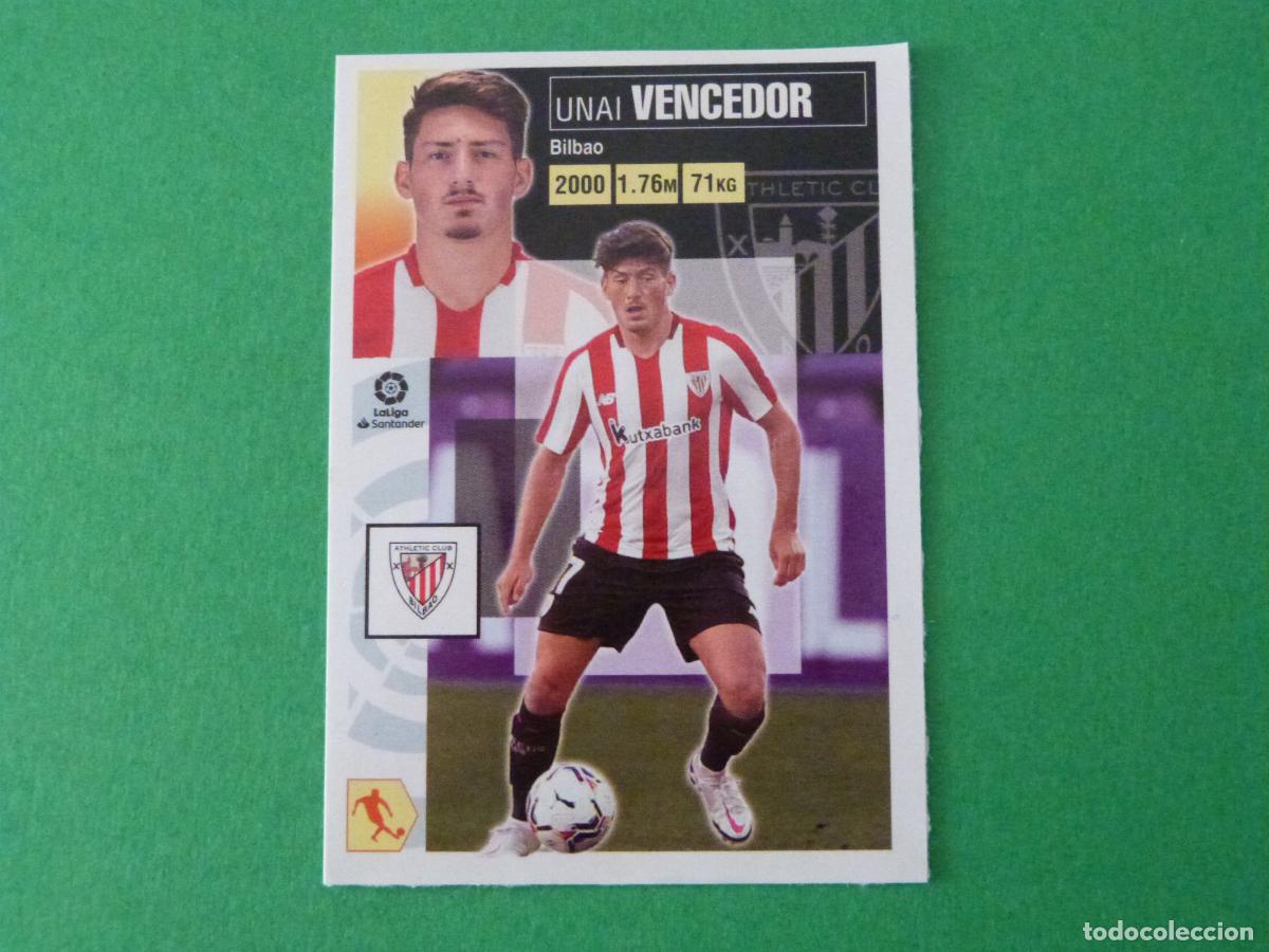 Cromos de f&uacute;tbol: CROMO FUTBOL VENCEDOR ATH. BILBAO SIN PEGAR FICHAJE N&ordm; 3 INVIERNO LIGA ESTE 2020-2021/20-21