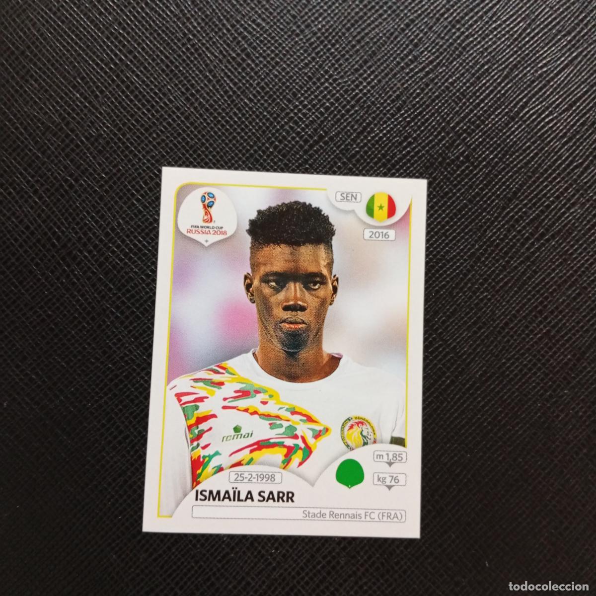 Fu&szlig;ball-Sticker: 630 ISMAILA SARR SENEGAL PANINI MUNDIAL RUSIA 2018 CROMO FUTBOL 18 - SIN PEGAR - CJ2