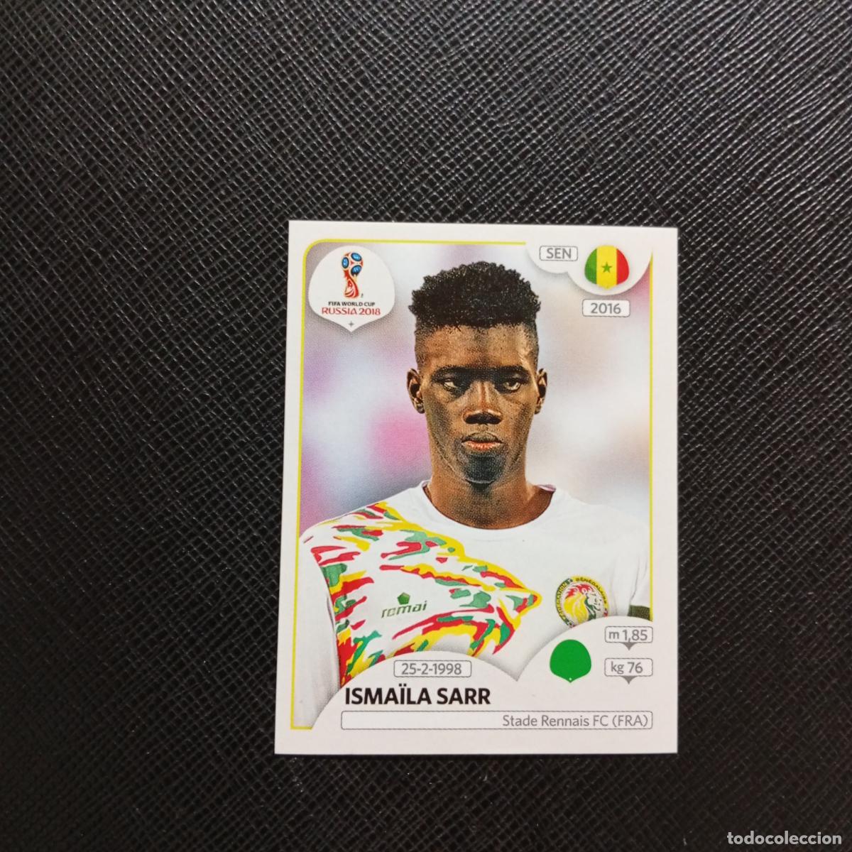 Fu&szlig;ball-Sticker: 630 ISMAILA SARR SENEGAL PANINI MUNDIAL RUSIA 2018 CROMO FUTBOL 18 - SIN PEGAR - CJ2 .