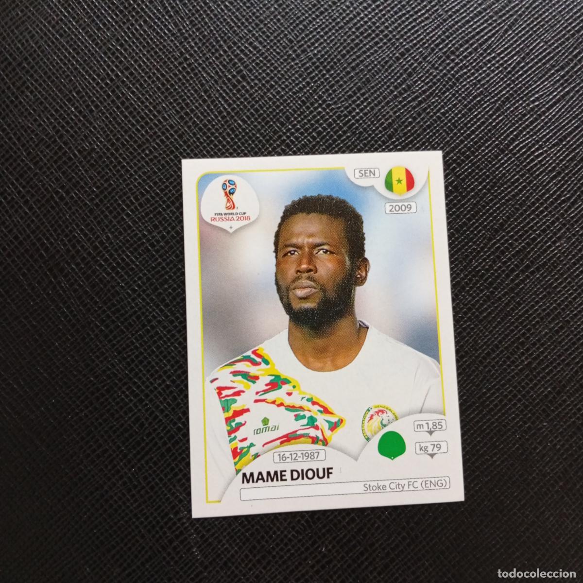 Fu&szlig;ball-Sticker: 631 MAME DIOUF SENEGAL PANINI MUNDIAL RUSIA 2018 CROMO FUTBOL 18 - SIN PEGAR - CJ2 .