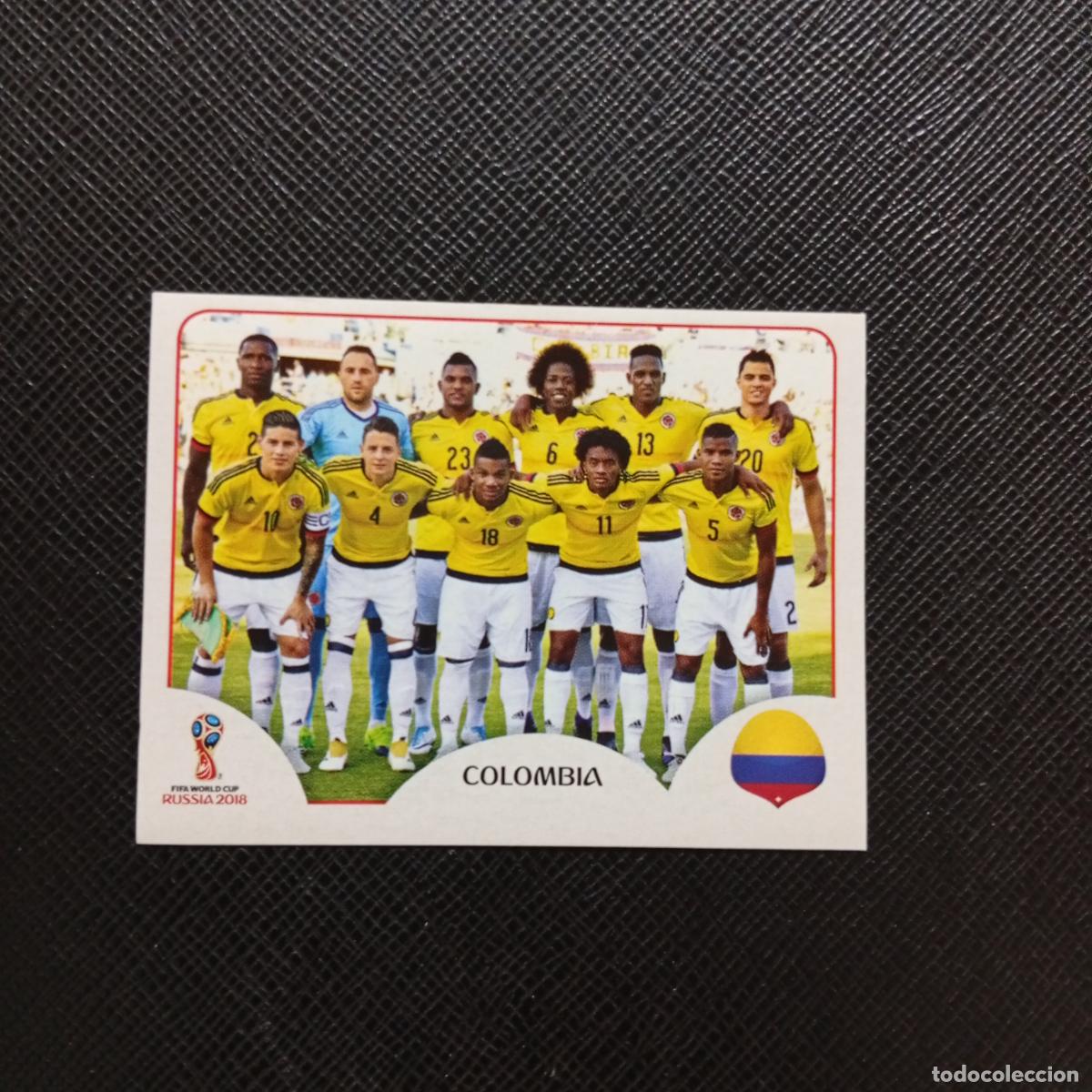 Fu&szlig;ball-Sticker: 633 ALNEACION COLOMBIA PANINI MUNDIAL RUSIA 2018 CROMO FUTBOL 18 - SIN PEGAR - CJ2