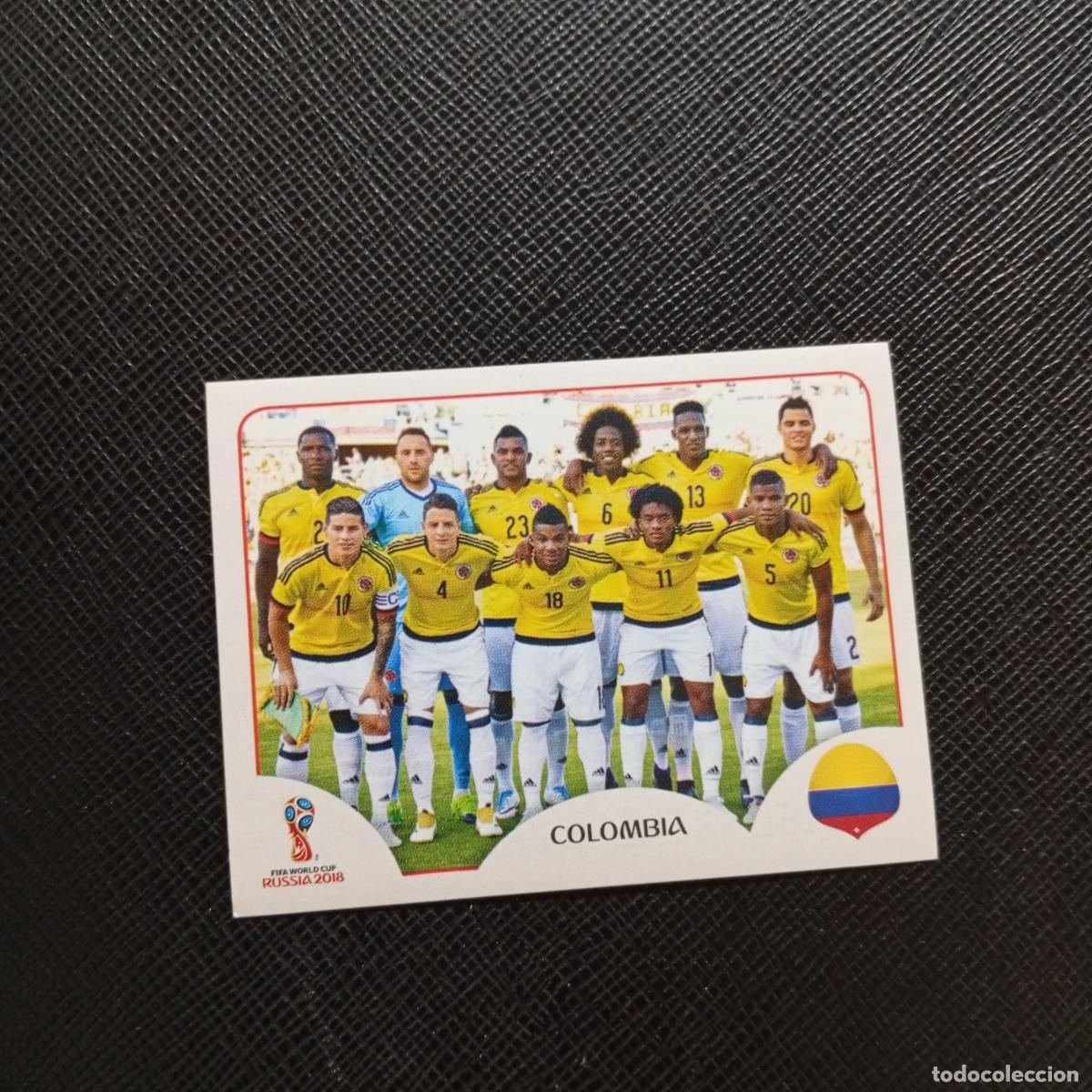 Fu&szlig;ball-Sticker: 633 ALNEACION COLOMBIA PANINI MUNDIAL RUSIA 2018 CROMO FUTBOL 18 - SIN PEGAR - CJ2