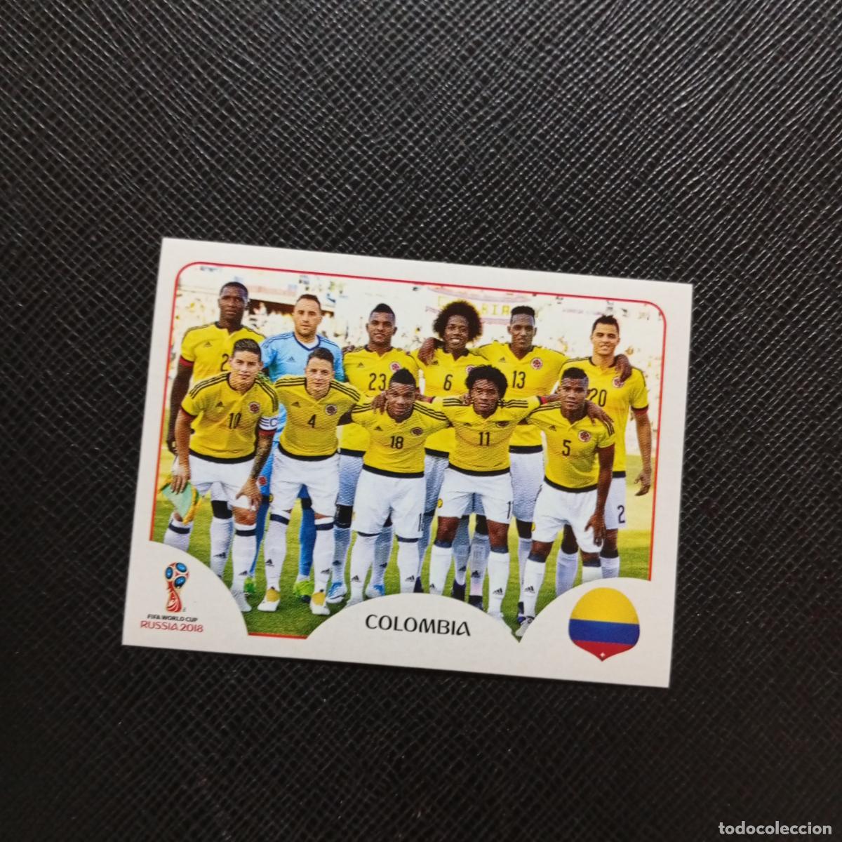 Fu&szlig;ball-Sticker: 633 ALNEACION COLOMBIA PANINI MUNDIAL RUSIA 2018 CROMO FUTBOL 18 - SIN PEGAR - CJ2