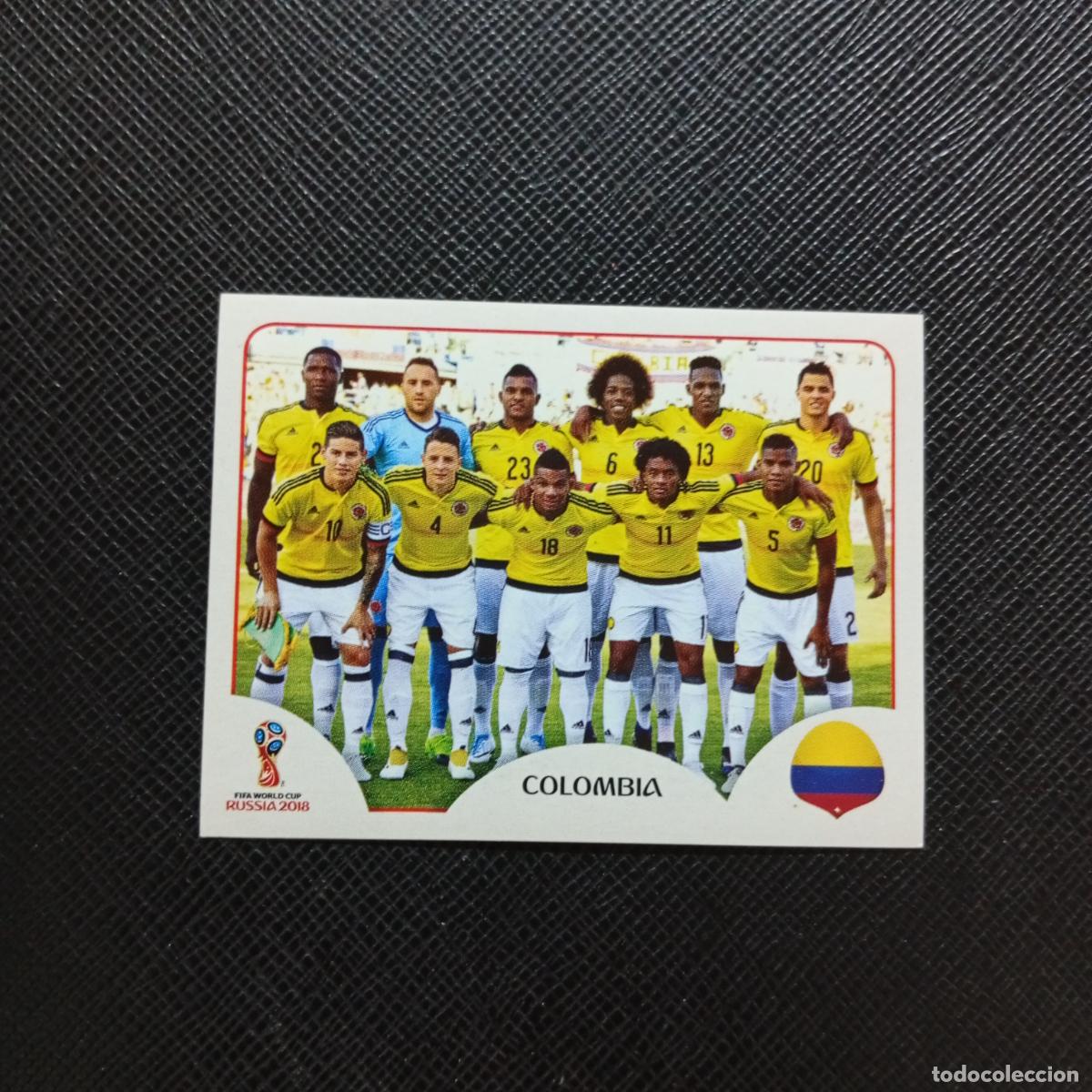 Fu&szlig;ball-Sticker: 633 ALNEACION COLOMBIA PANINI MUNDIAL RUSIA 2018 CROMO FUTBOL 18 - SIN PEGAR - CJ2 .
