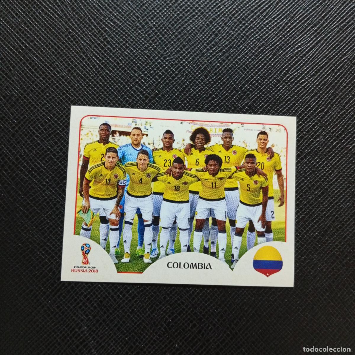 Fu&szlig;ball-Sticker: 633 ALNEACION COLOMBIA PANINI MUNDIAL RUSIA 2018 CROMO FUTBOL 18 - SIN PEGAR - CJ2 ..