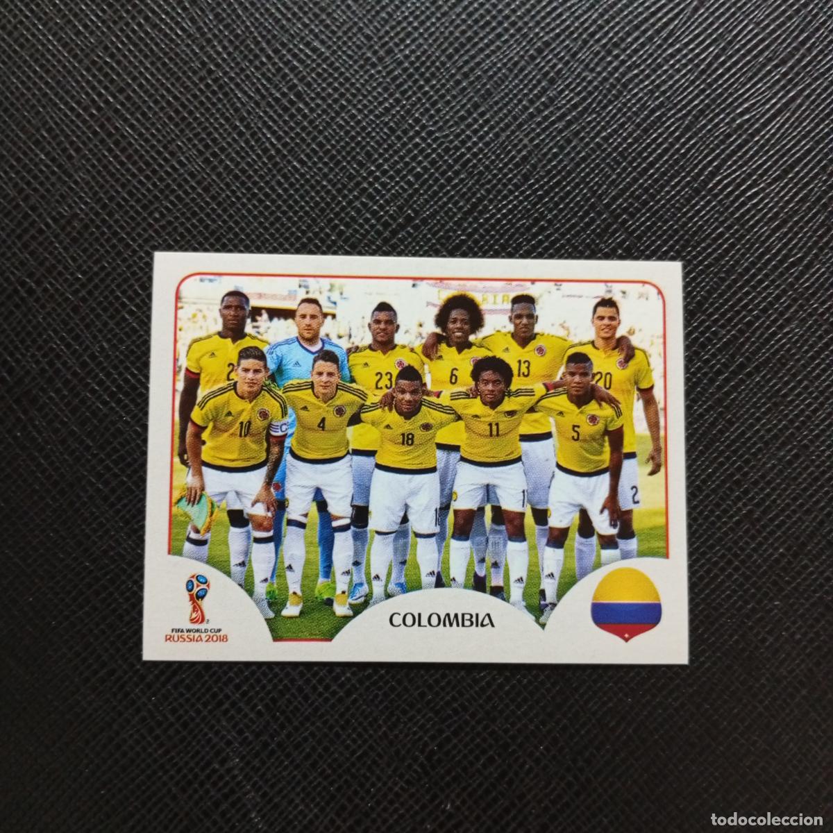 Fu&szlig;ball-Sticker: 633 ALNEACION COLOMBIA PANINI MUNDIAL RUSIA 2018 CROMO FUTBOL 18 - SIN PEGAR - CJ2 ..