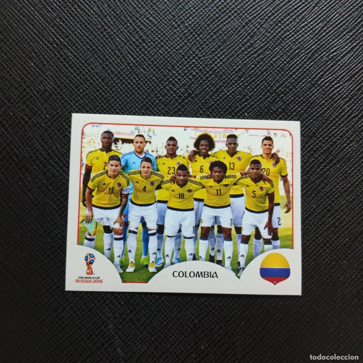 Fu&szlig;ball-Sticker: 633 ALNEACION COLOMBIA PANINI MUNDIAL RUSIA 2018 CROMO FUTBOL 18 - SIN PEGAR - CJ2 ...