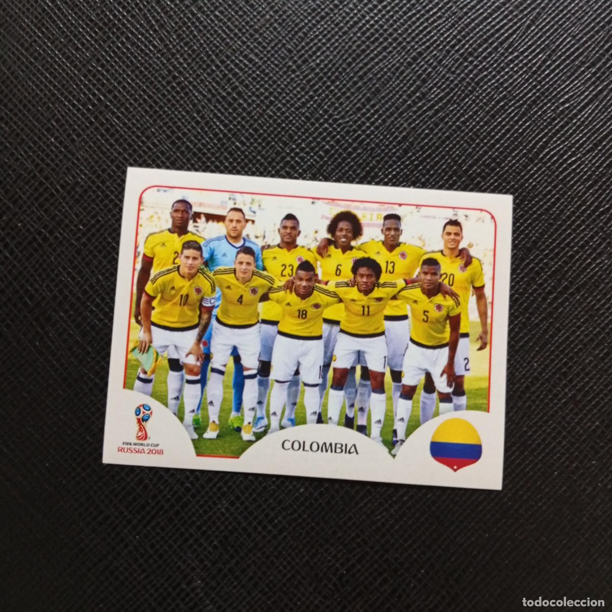 Fu&szlig;ball-Sticker: 633 ALNEACION COLOMBIA PANINI MUNDIAL RUSIA 2018 CROMO FUTBOL 18 - SIN PEGAR - CJ2 ....