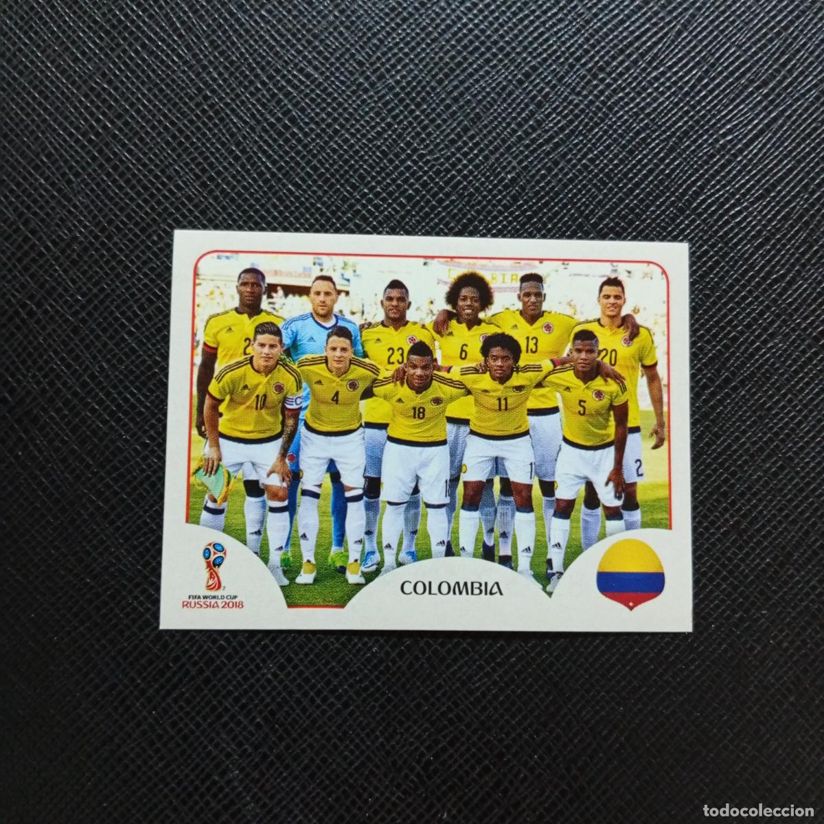 Fu&szlig;ball-Sticker: 633 ALNEACION COLOMBIA PANINI MUNDIAL RUSIA 2018 CROMO FUTBOL 18 - SIN PEGAR - CJ2 ....