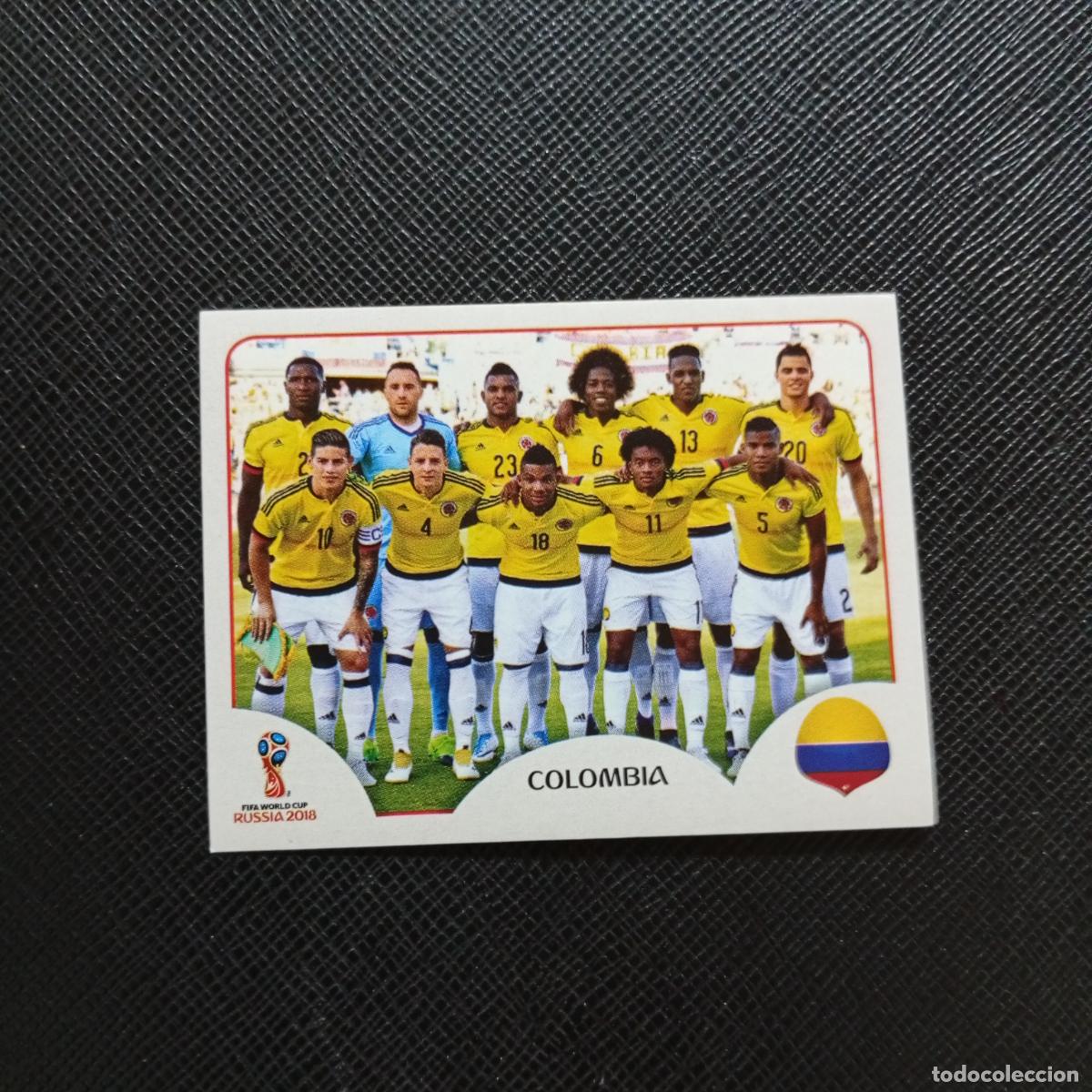 Fu&szlig;ball-Sticker: 633 ALNEACION COLOMBIA PANINI MUNDIAL RUSIA 2018 CROMO FUTBOL 18 - SIN PEGAR - CJ2 ....