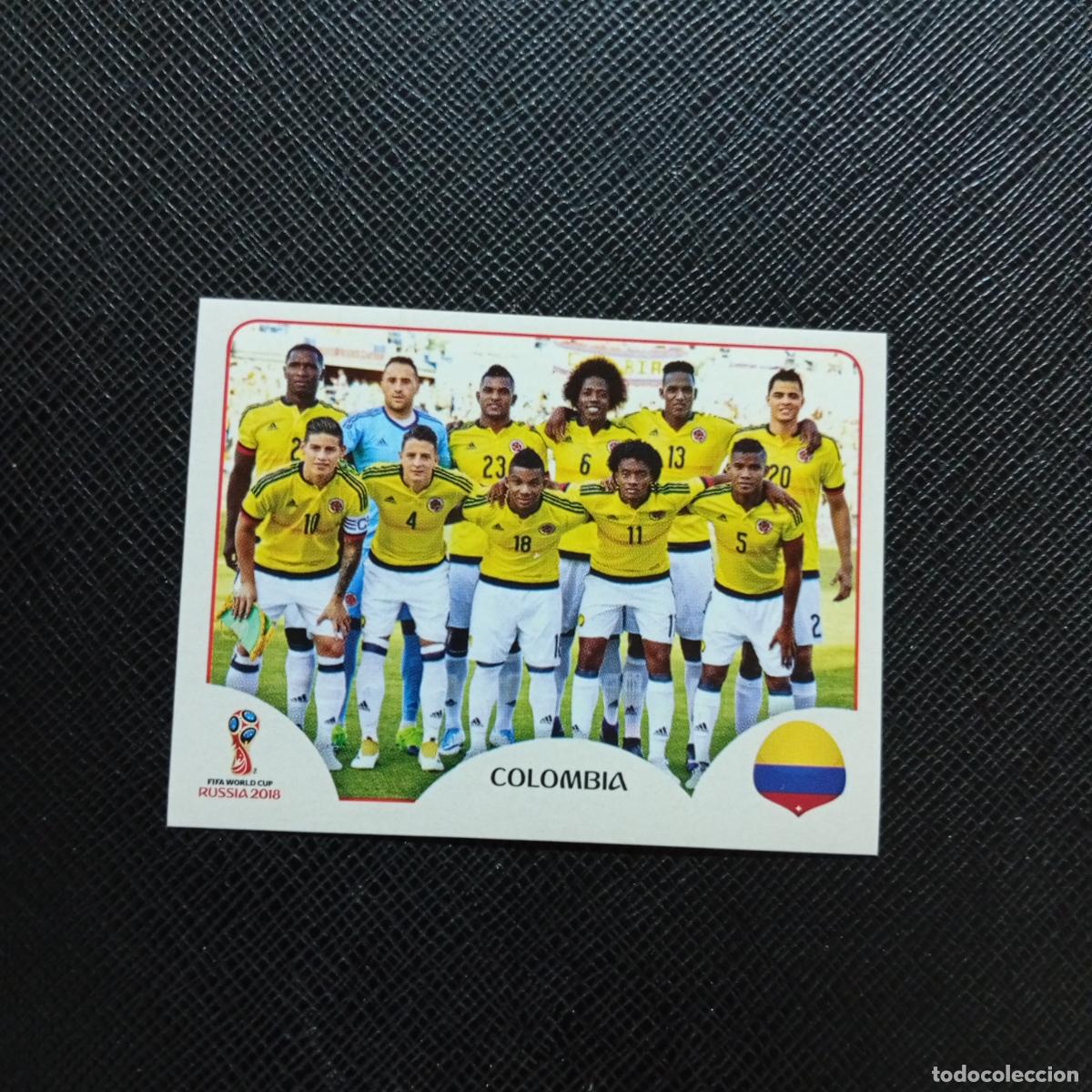 Fu&szlig;ball-Sticker: 633 ALNEACION COLOMBIA PANINI MUNDIAL RUSIA 2018 CROMO FUTBOL 18 - SIN PEGAR - CJ2 .....