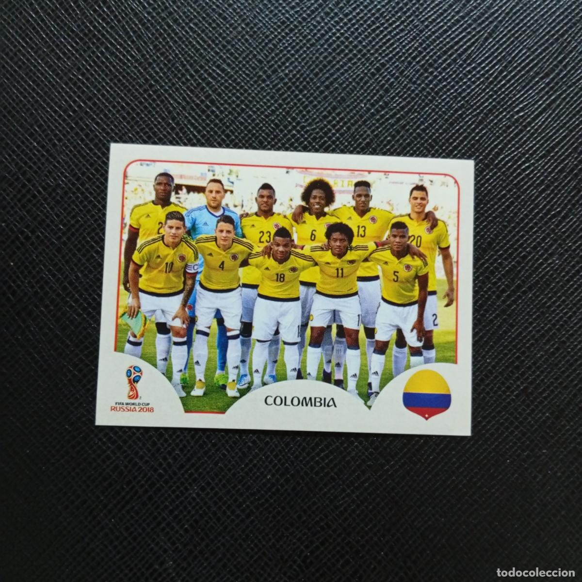 Fu&szlig;ball-Sticker: 633 ALNEACION COLOMBIA PANINI MUNDIAL RUSIA 2018 CROMO FUTBOL 18 - SIN PEGAR - CJ2 .....