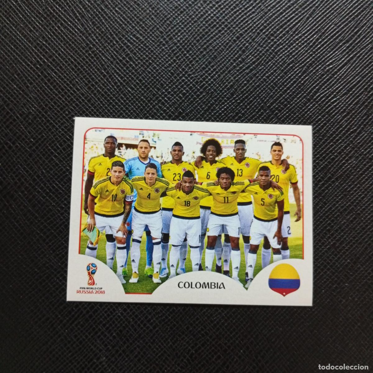 Figurine di Calcio: 633 ALINEACION COLOMBIA PANINI MUNDIAL RUSIA 2018 CROMO FUTBOL 18 - SIN PEGAR - CJ2 .....
