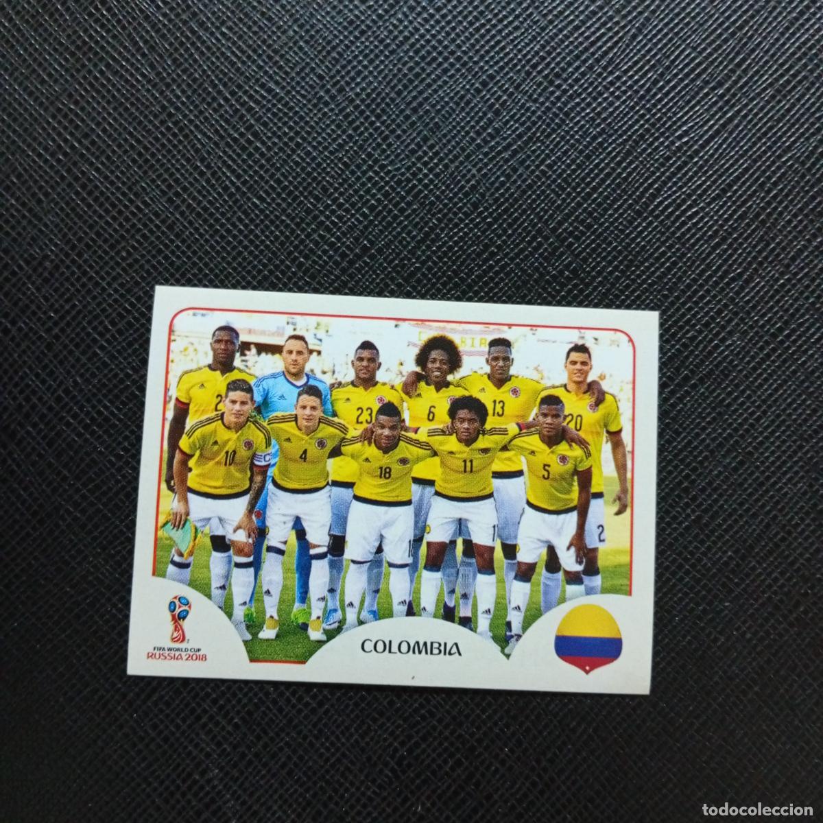 Figurine di Calcio: 633 ALINEACION COLOMBIA PANINI MUNDIAL RUSIA 2018 CROMO FUTBOL 18 - SIN PEGAR - CJ2 .....