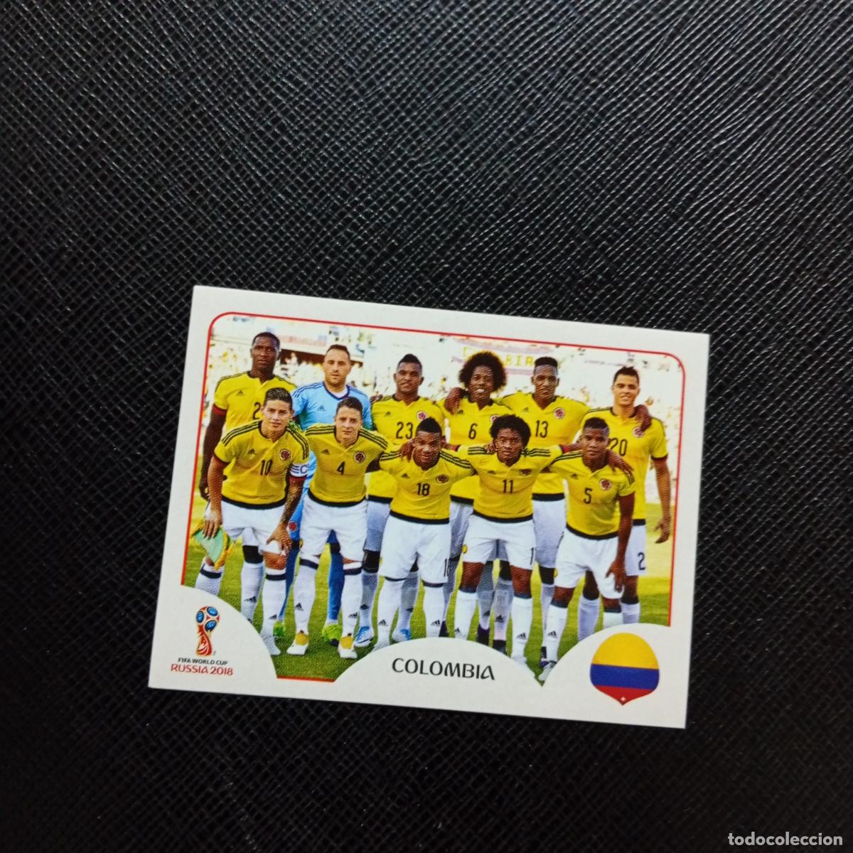 Figurine di Calcio: 633 ALINEACION COLOMBIA PANINI MUNDIAL RUSIA 2018 CROMO FUTBOL 18 - SIN PEGAR - CJ2 ....