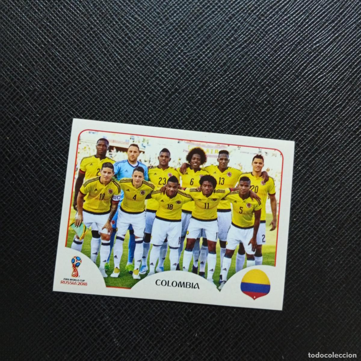 Figurine di Calcio: 633 ALINEACION COLOMBIA PANINI MUNDIAL RUSIA 2018 CROMO FUTBOL 18 - SIN PEGAR - CJ2 ....