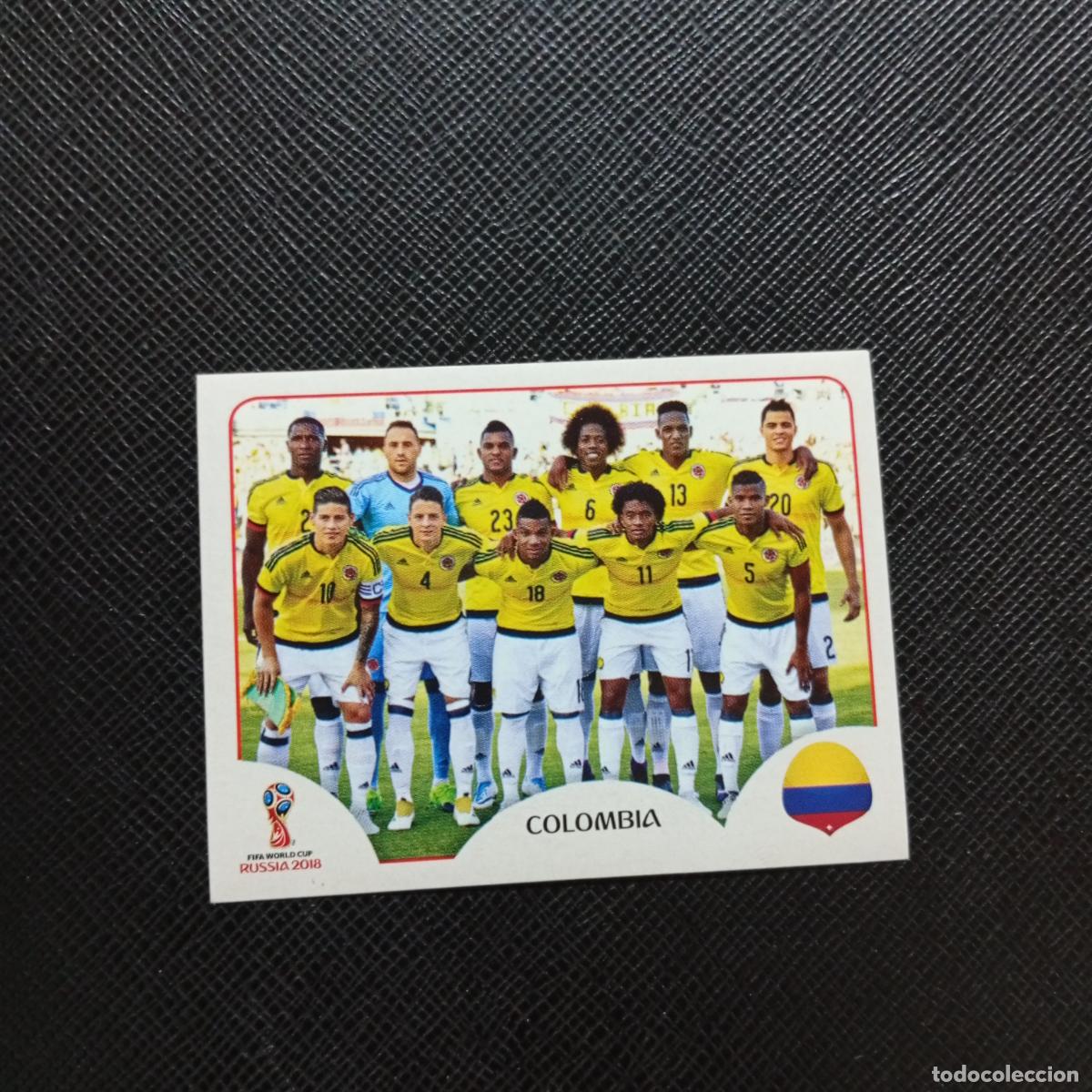 Figurine di Calcio: 633 ALINEACION COLOMBIA PANINI MUNDIAL RUSIA 2018 CROMO FUTBOL 18 - SIN PEGAR - CJ2 ...