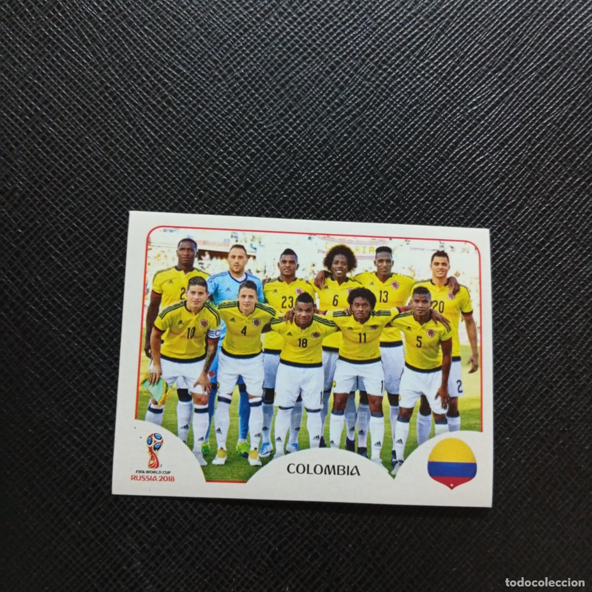 Figurine di Calcio: 633 ALINEACION COLOMBIA PANINI MUNDIAL RUSIA 2018 CROMO FUTBOL 18 - SIN PEGAR - CJ2 ..