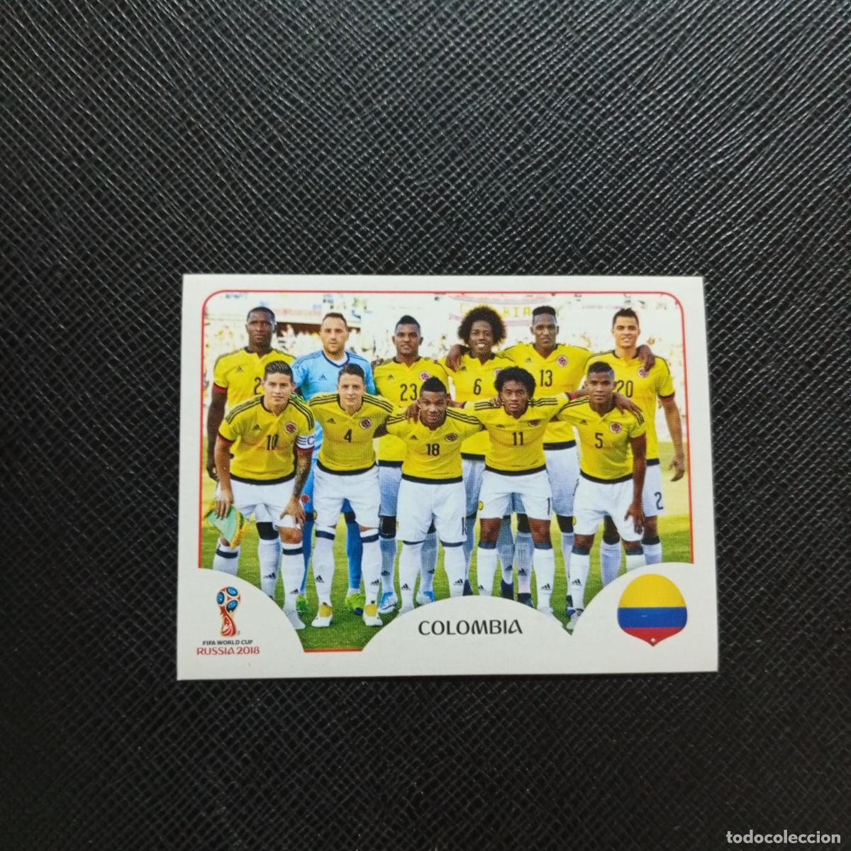 Figurine di Calcio: 633 ALINEACION COLOMBIA PANINI MUNDIAL RUSIA 2018 CROMO FUTBOL 18 - SIN PEGAR - CJ2 ..