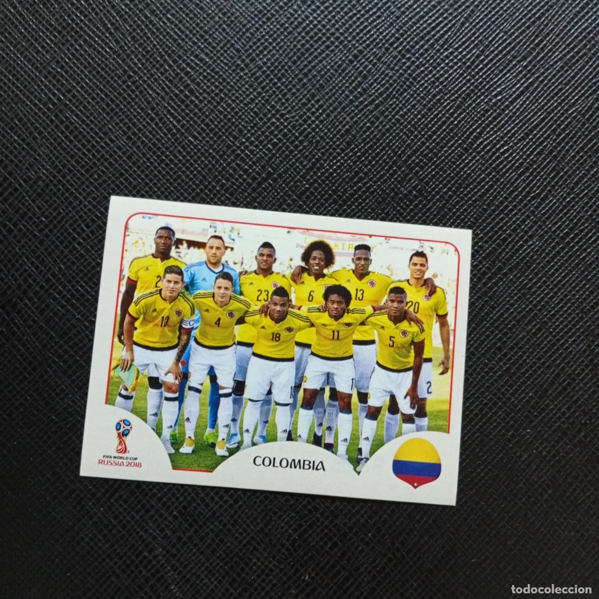 Figurine di Calcio: 633 ALINEACION COLOMBIA PANINI MUNDIAL RUSIA 2018 CROMO FUTBOL 18 - SIN PEGAR - CJ2 ..