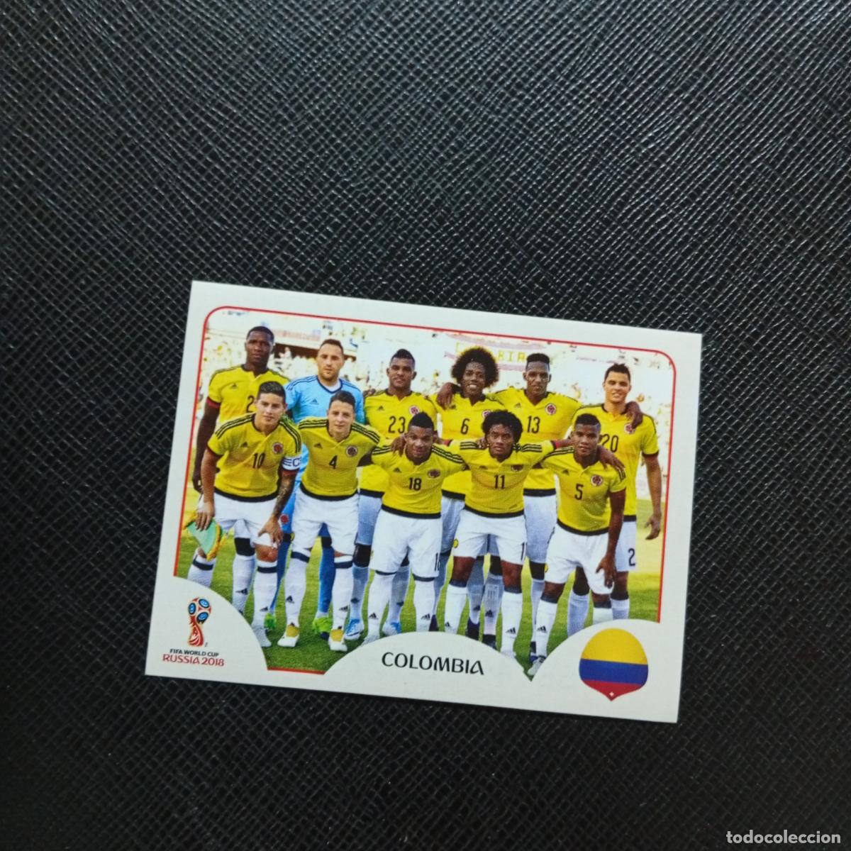 Figurine di Calcio: 633 ALINEACION COLOMBIA PANINI MUNDIAL RUSIA 2018 CROMO FUTBOL 18 - SIN PEGAR - CJ2 ..