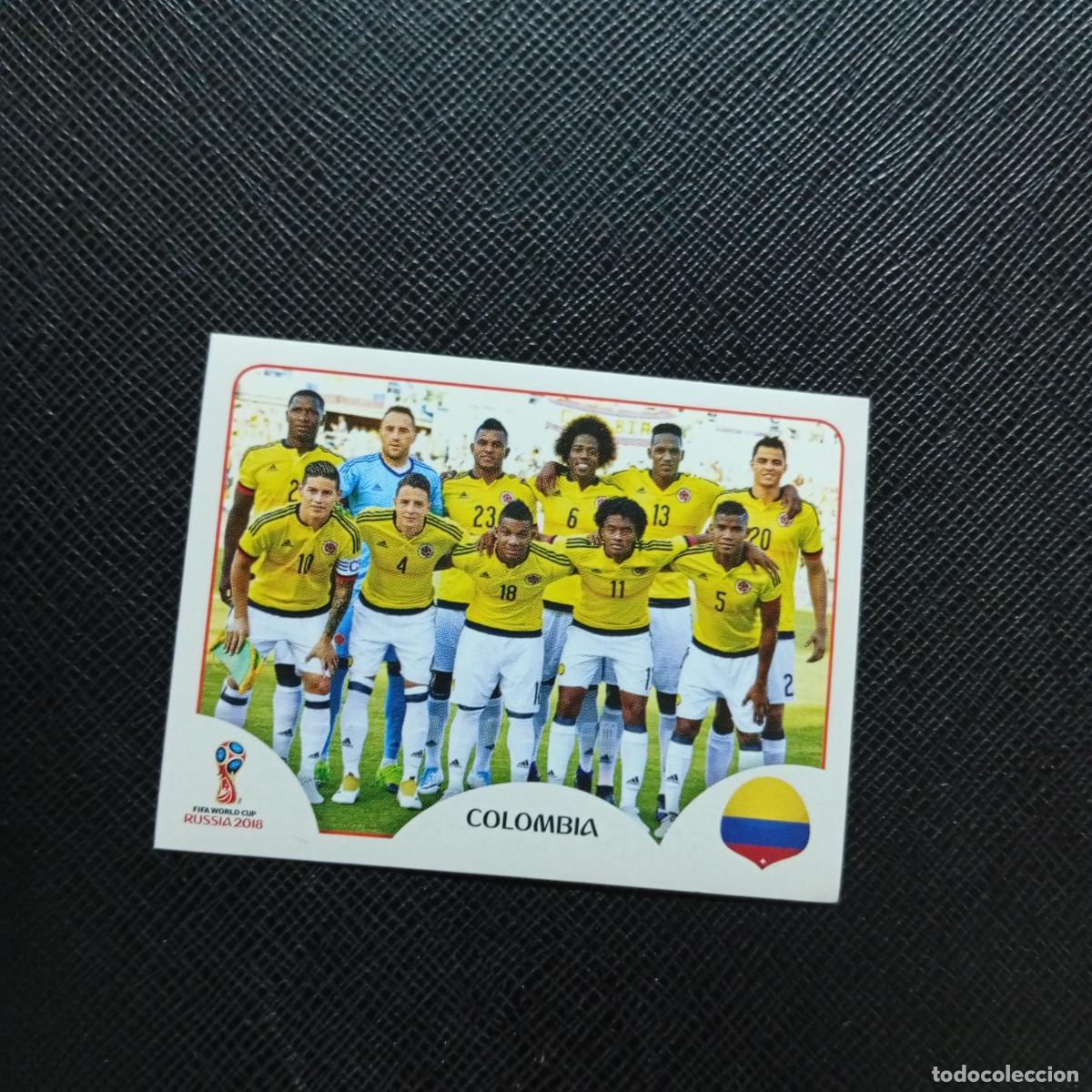 Figurine di Calcio: 633 ALINEACION COLOMBIA PANINI MUNDIAL RUSIA 2018 CROMO FUTBOL 18 - SIN PEGAR - CJ2 .