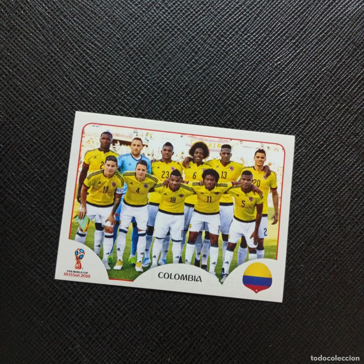 Figurine di Calcio: 633 ALINEACION COLOMBIA PANINI MUNDIAL RUSIA 2018 CROMO FUTBOL 18 - SIN PEGAR - CJ2 .