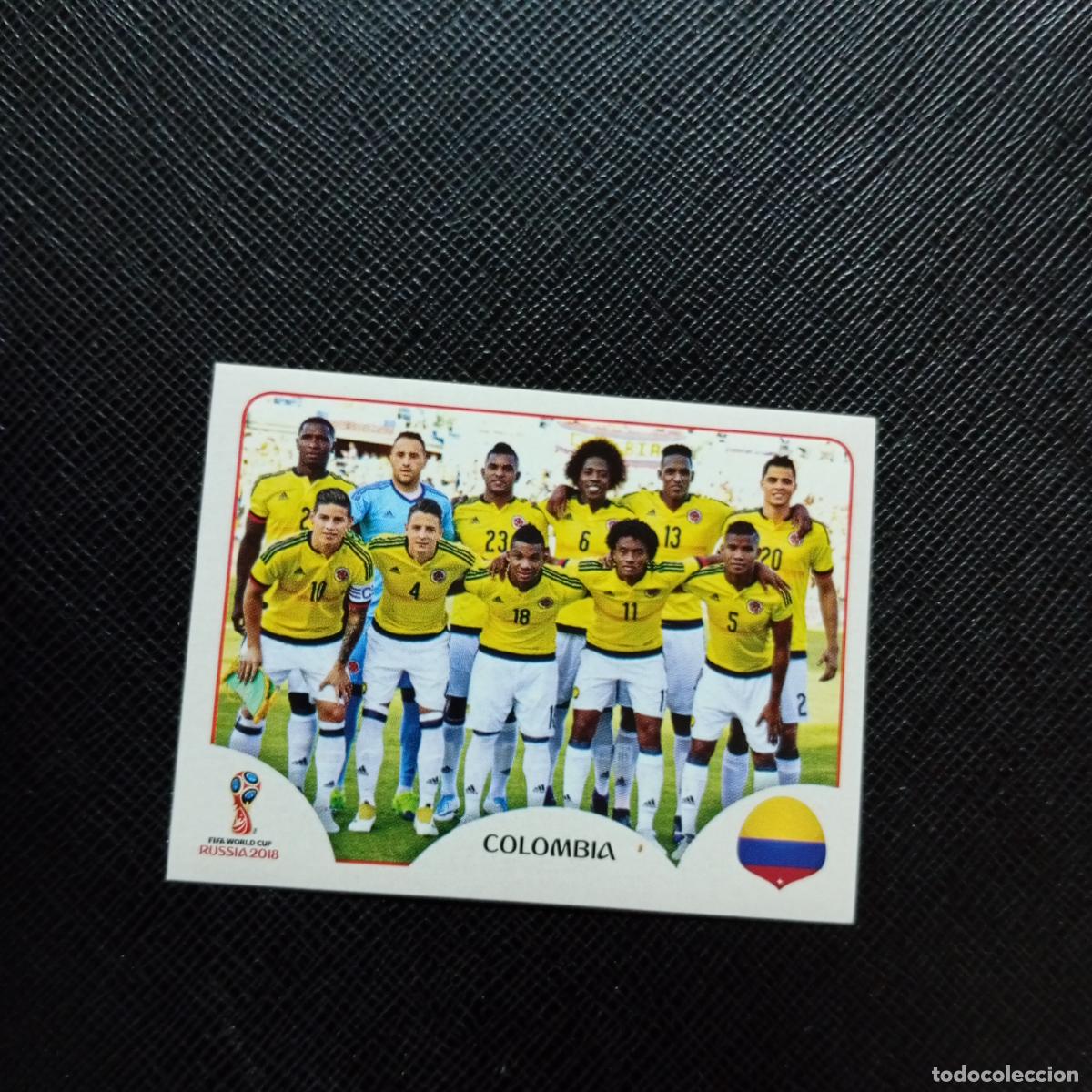 Figurine di Calcio: 633 ALINEACION COLOMBIA PANINI MUNDIAL RUSIA 2018 CROMO FUTBOL 18 - SIN PEGAR - CJ2