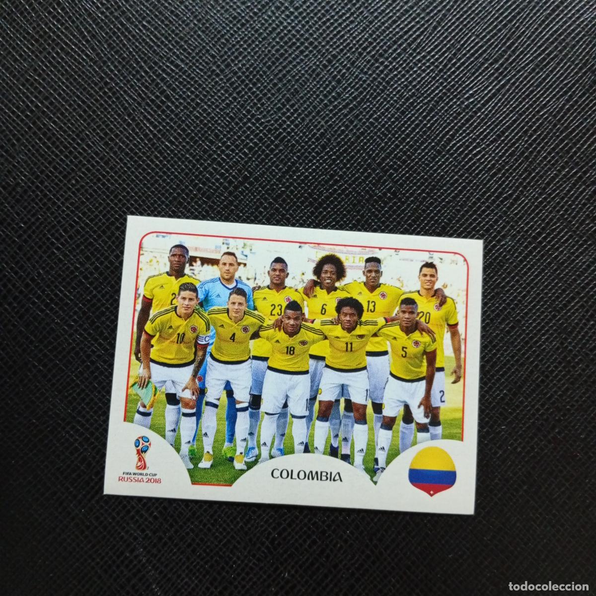 Figurine di Calcio: 633 ALINEACION COLOMBIA PANINI MUNDIAL RUSIA 2018 CROMO FUTBOL 18 - SIN PEGAR - CJ2