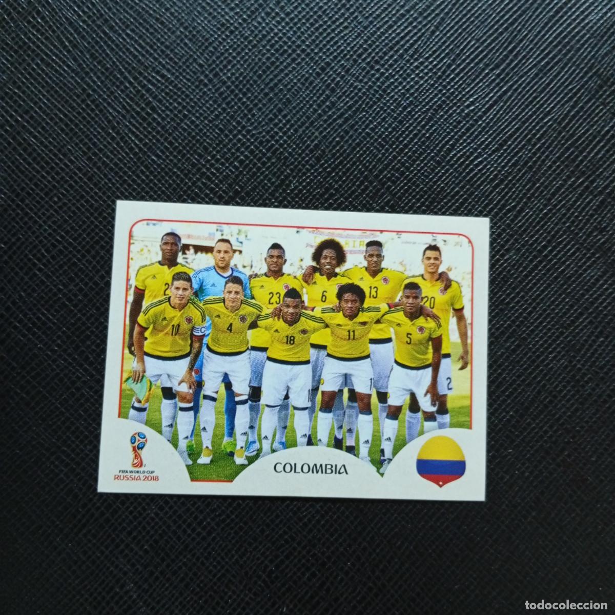 Figurine di Calcio: 633 ALINEACION COLOMBIA PANINI MUNDIAL RUSIA 2018 CROMO FUTBOL 18 - SIN PEGAR - CJ2 ....
