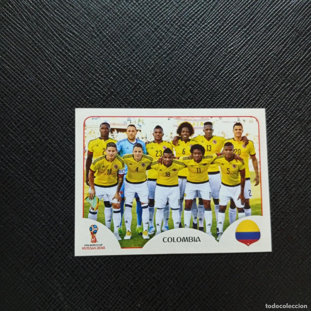 Figurine di Calcio: 633 ALINEACION COLOMBIA PANINI MUNDIAL RUSIA 2018 CROMO FUTBOL 18 - SIN PEGAR - CJ2 ....