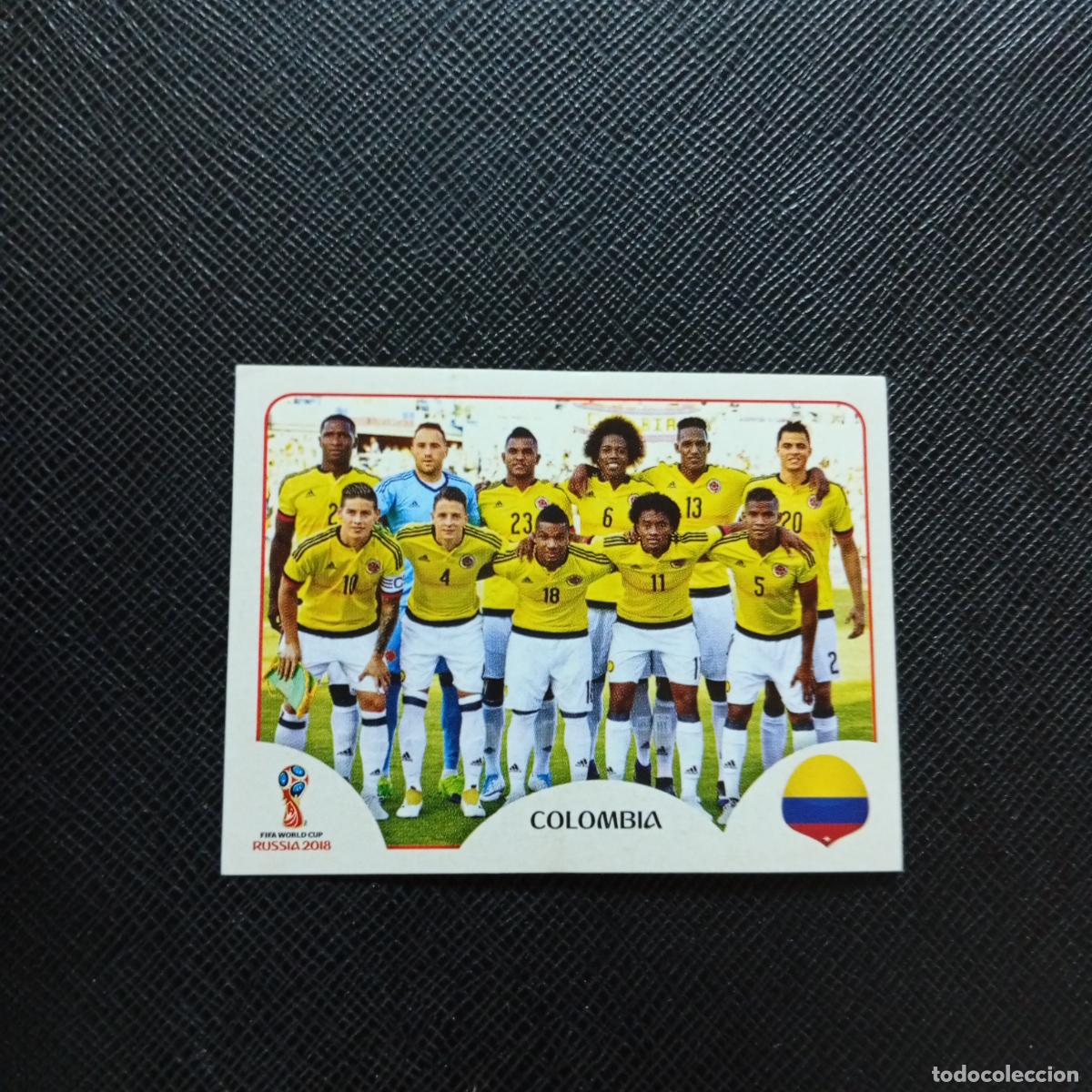 Figurine di Calcio: 633 ALINEACION COLOMBIA PANINI MUNDIAL RUSIA 2018 CROMO FUTBOL 18 - SIN PEGAR - CJ2 ....