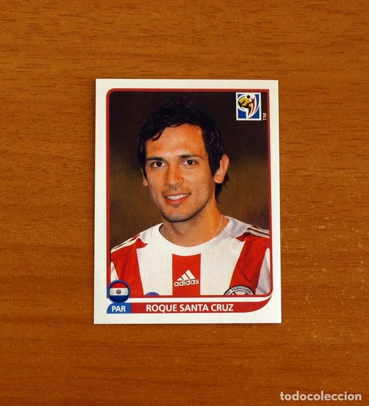 Cromos de f&uacute;tbol: Paraguay -N&ordm; 444 Roque Santa Cruz -Mundial South Africa 2010 FIFA World Cup-Panini -Nunca Pegado