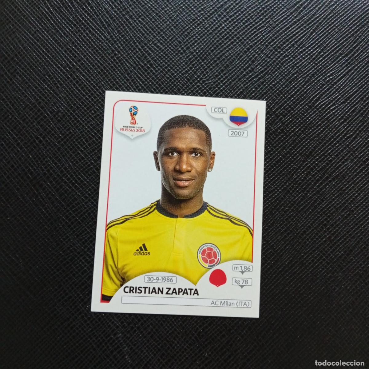 Cromos de f&uacute;tbol: 635 CRISTIAN ZAPATA COLOMBIA PANINI MUNDIAL RUSIA 2018 CROMO FUTBOL 18 - SIN PEGAR - CJ2 ...