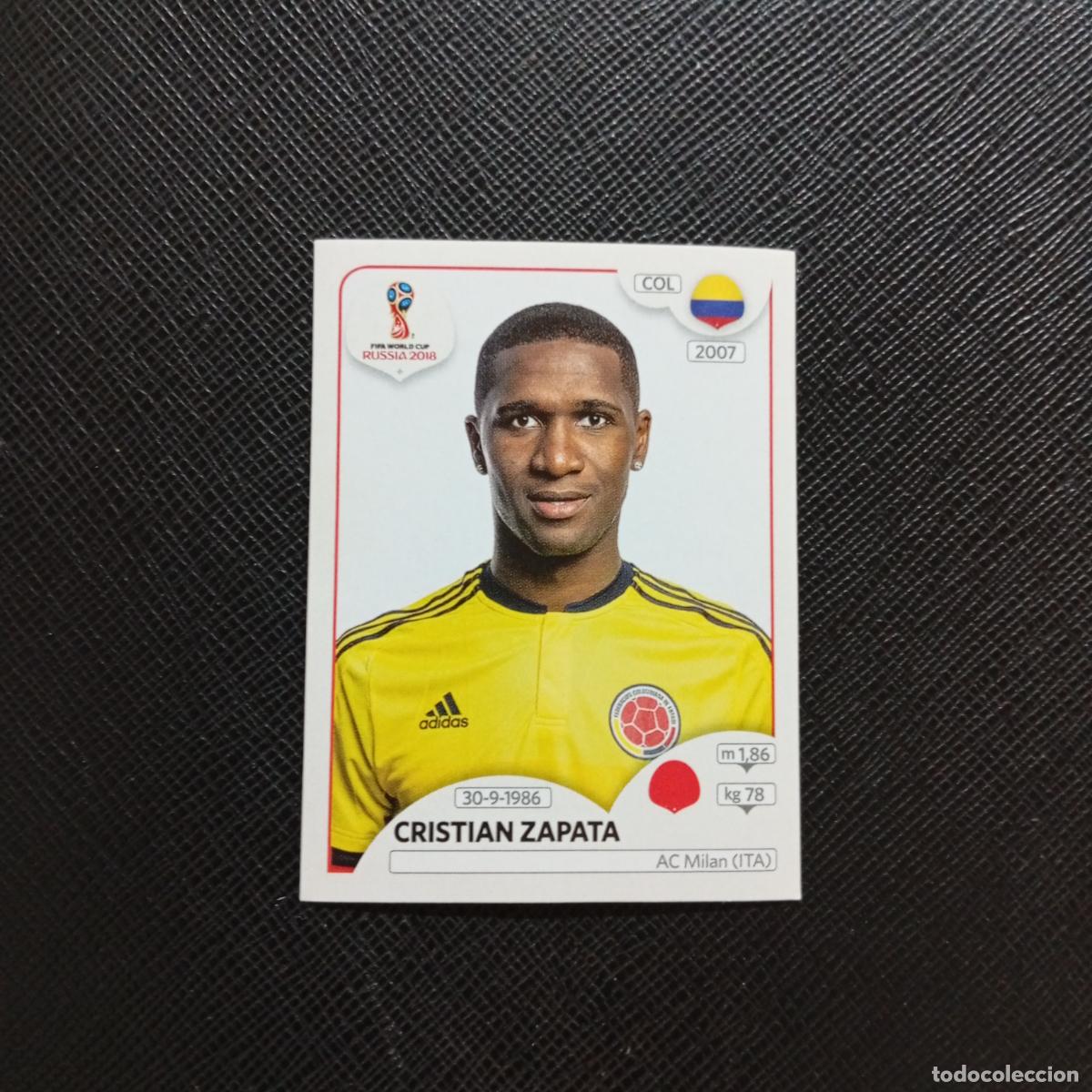Cromos de f&uacute;tbol: 635 CRISTIAN ZAPATA COLOMBIA PANINI MUNDIAL RUSIA 2018 CROMO FUTBOL 18 - SIN PEGAR - CJ2 ...