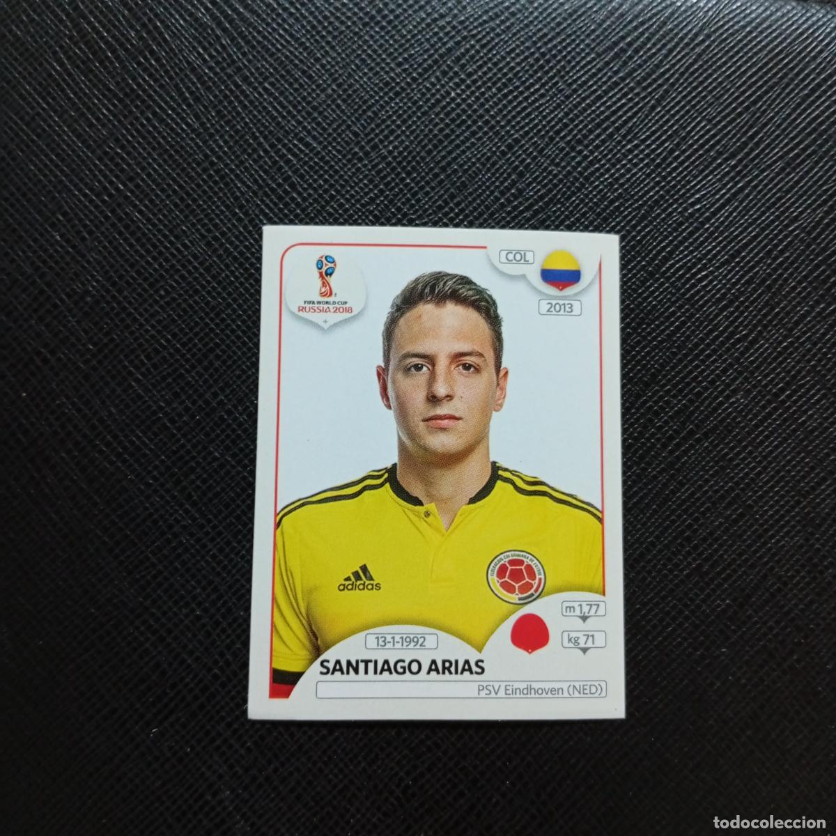 Cromos de f&uacute;tbol: 636 SANTAIGO ARIAS COLOMBIA PANINI MUNDIAL RUSIA 2018 CROMO FUTBOL 18 - SIN PEGAR - CJ2