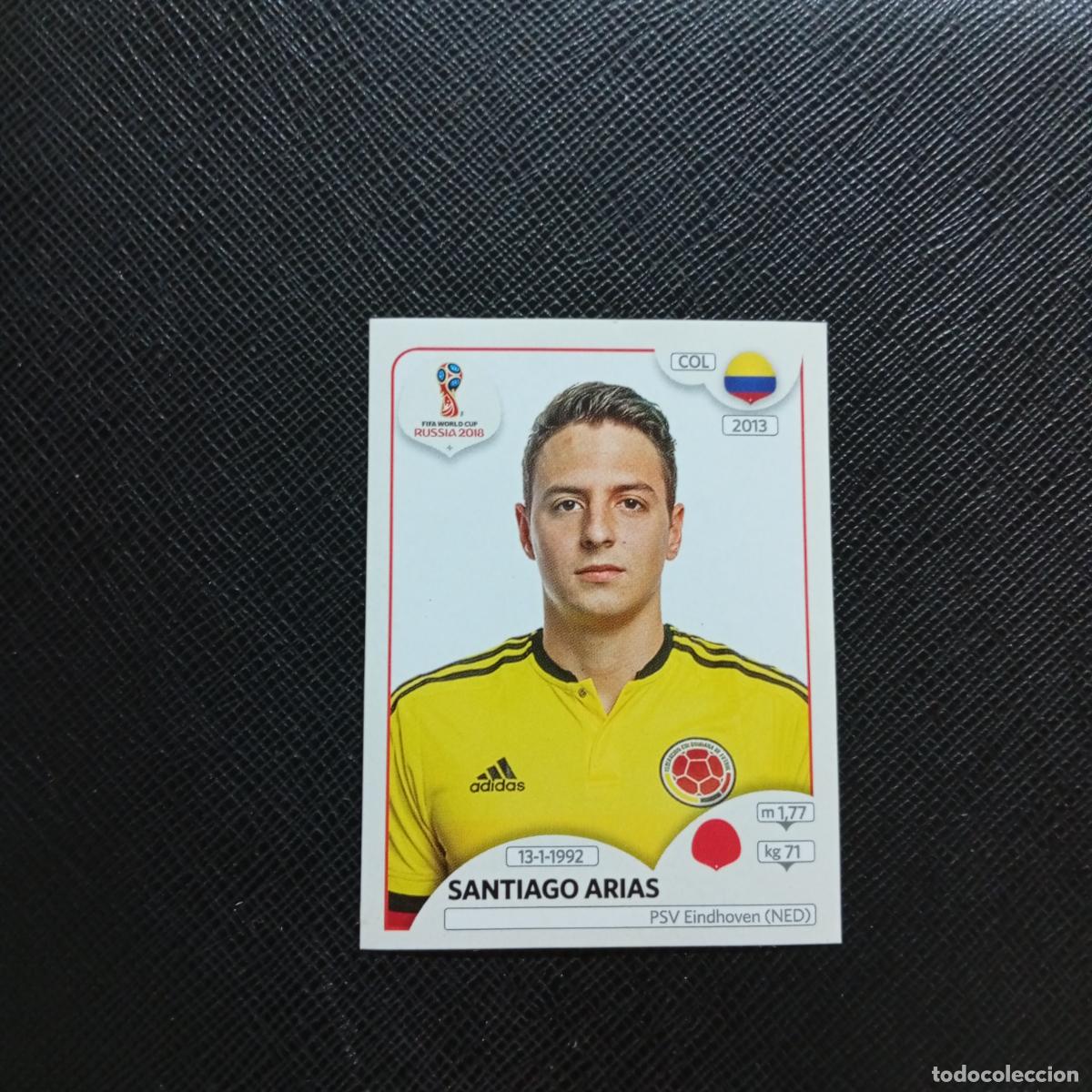 Cromos de f&uacute;tbol: 636 SANTAIGO ARIAS COLOMBIA PANINI MUNDIAL RUSIA 2018 CROMO FUTBOL 18 - SIN PEGAR - CJ2