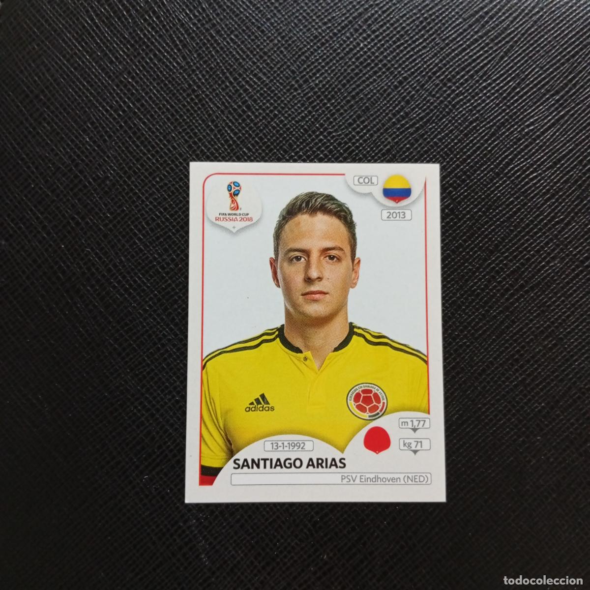 Cromos de f&uacute;tbol: 636 SANTAIGO ARIAS COLOMBIA PANINI MUNDIAL RUSIA 2018 CROMO FUTBOL 18 - SIN PEGAR - CJ2 .