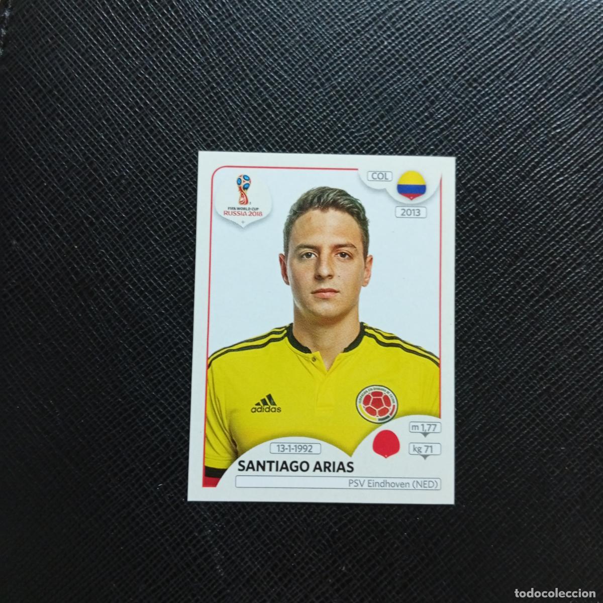 Cromos de f&uacute;tbol: 636 SANTAIGO ARIAS COLOMBIA PANINI MUNDIAL RUSIA 2018 CROMO FUTBOL 18 - SIN PEGAR - CJ2 ..