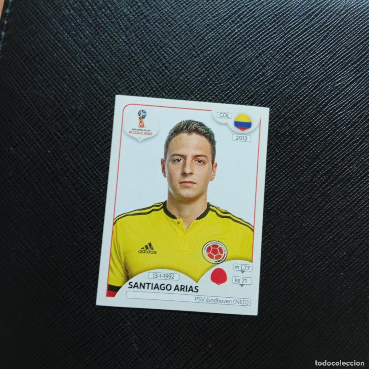 Cromos de f&uacute;tbol: 636 SANTAIGO ARIAS COLOMBIA PANINI MUNDIAL RUSIA 2018 CROMO FUTBOL 18 - SIN PEGAR - CJ2 ....
