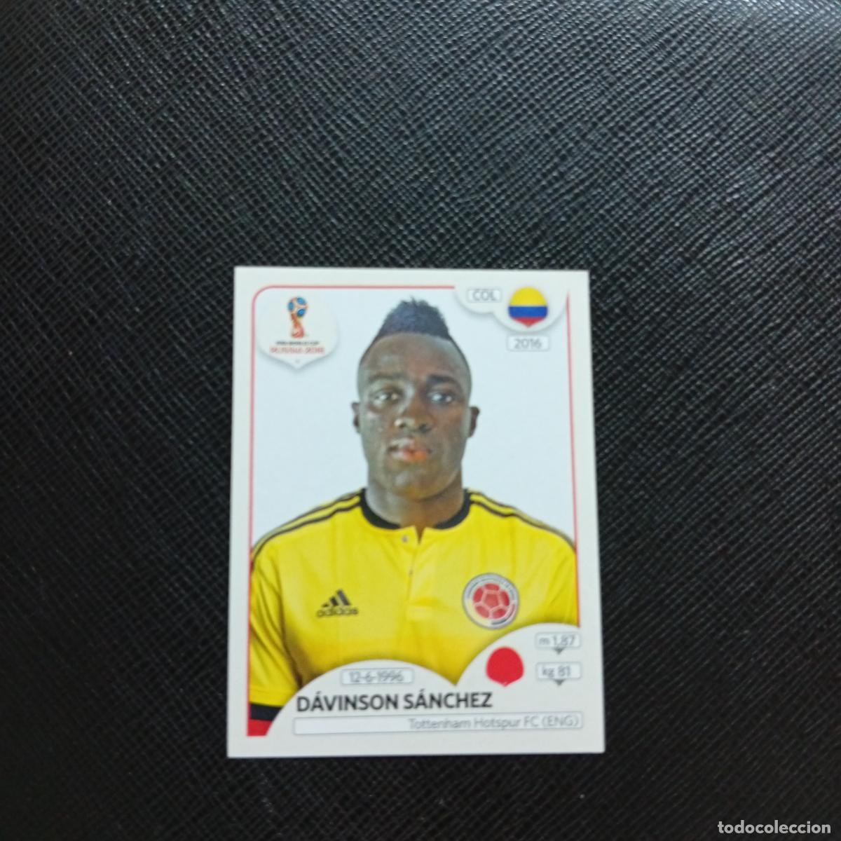 Cromos de f&uacute;tbol: 638 DAVISON SANCHEZ COLOMBIA PANINI MUNDIAL RUSIA 2018 CROMO FUTBOL 18 - SIN PEGAR - CJ2