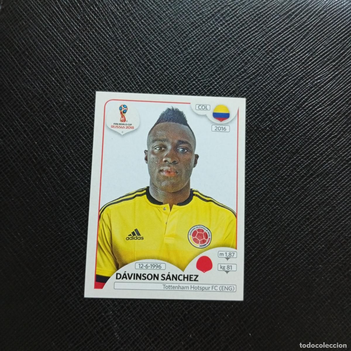 Cromos de f&uacute;tbol: 638 DAVISON SANCHEZ COLOMBIA PANINI MUNDIAL RUSIA 2018 CROMO FUTBOL 18 - SIN PEGAR - CJ2 .