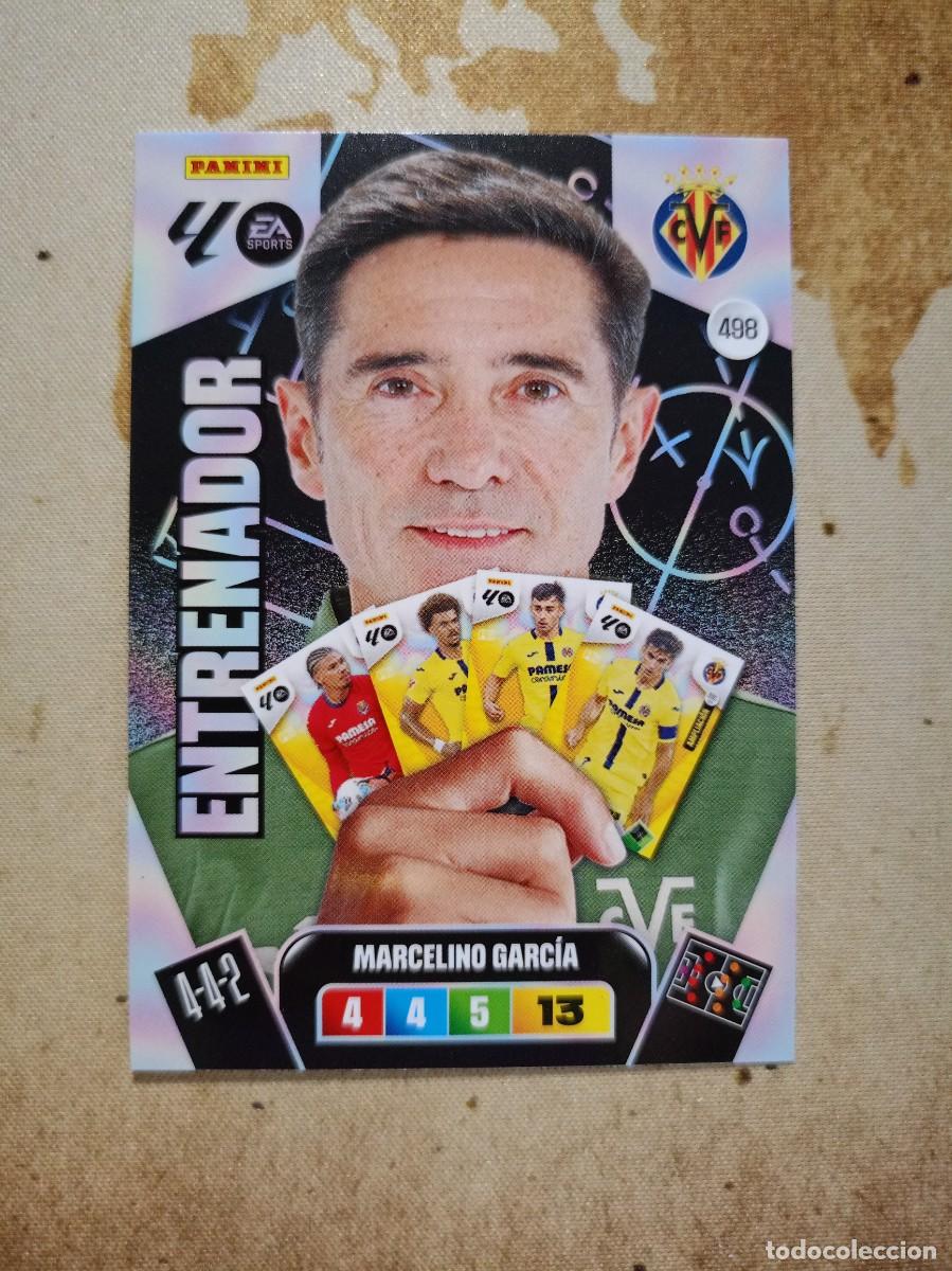 Cromos de f&uacute;tbol: Entrenador 498 MARCELINO GARC&Iacute;A Adrenalyn 2025-26