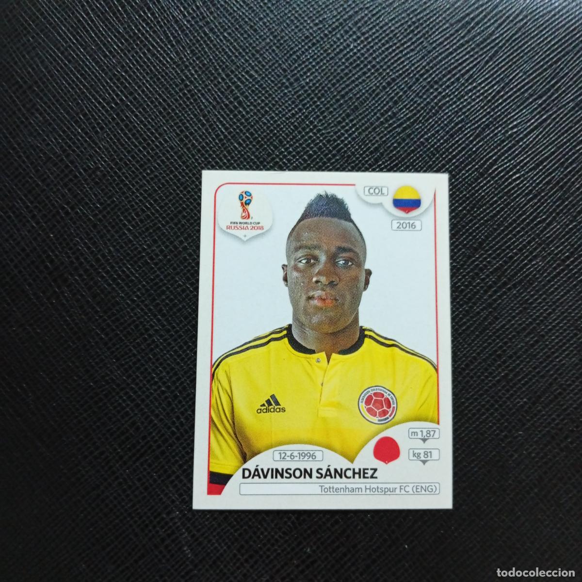 Cromos de f&uacute;tbol: 638 DAVISON SANCHEZ COLOMBIA PANINI MUNDIAL RUSIA 2018 CROMO FUTBOL 18 - SIN PEGAR - CJ2 .