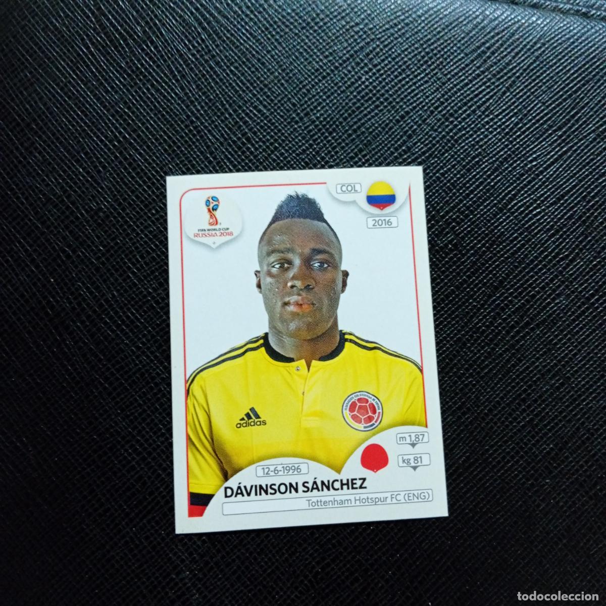 Cromos de f&uacute;tbol: 638 DAVISON SANCHEZ COLOMBIA PANINI MUNDIAL RUSIA 2018 CROMO FUTBOL 18 - SIN PEGAR - CJ2 ..