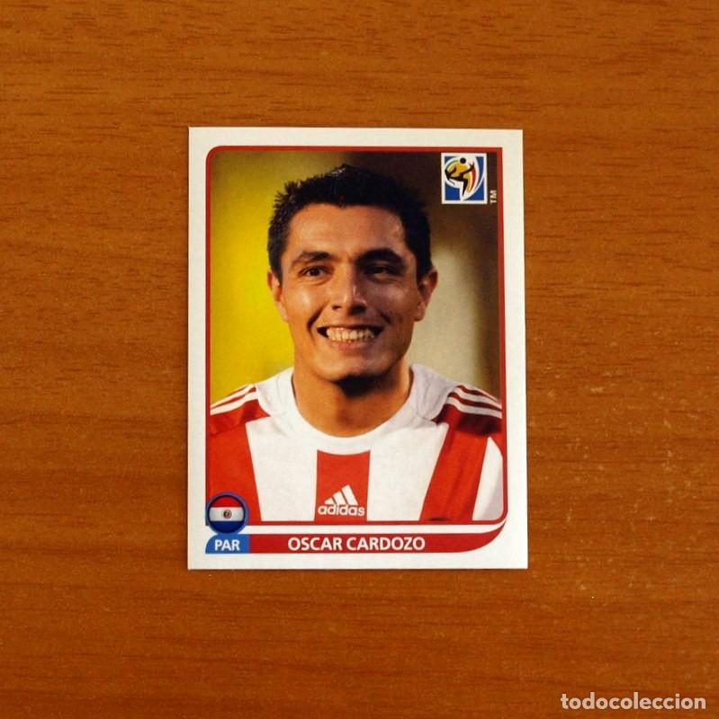 Cartes &agrave; collectionner de Football: Paraguay -N&ordm; 447 &Oacute;scar Cardozo -Mundial South Africa 2010 FIFA World Cup-Panini -Nunca Pegado