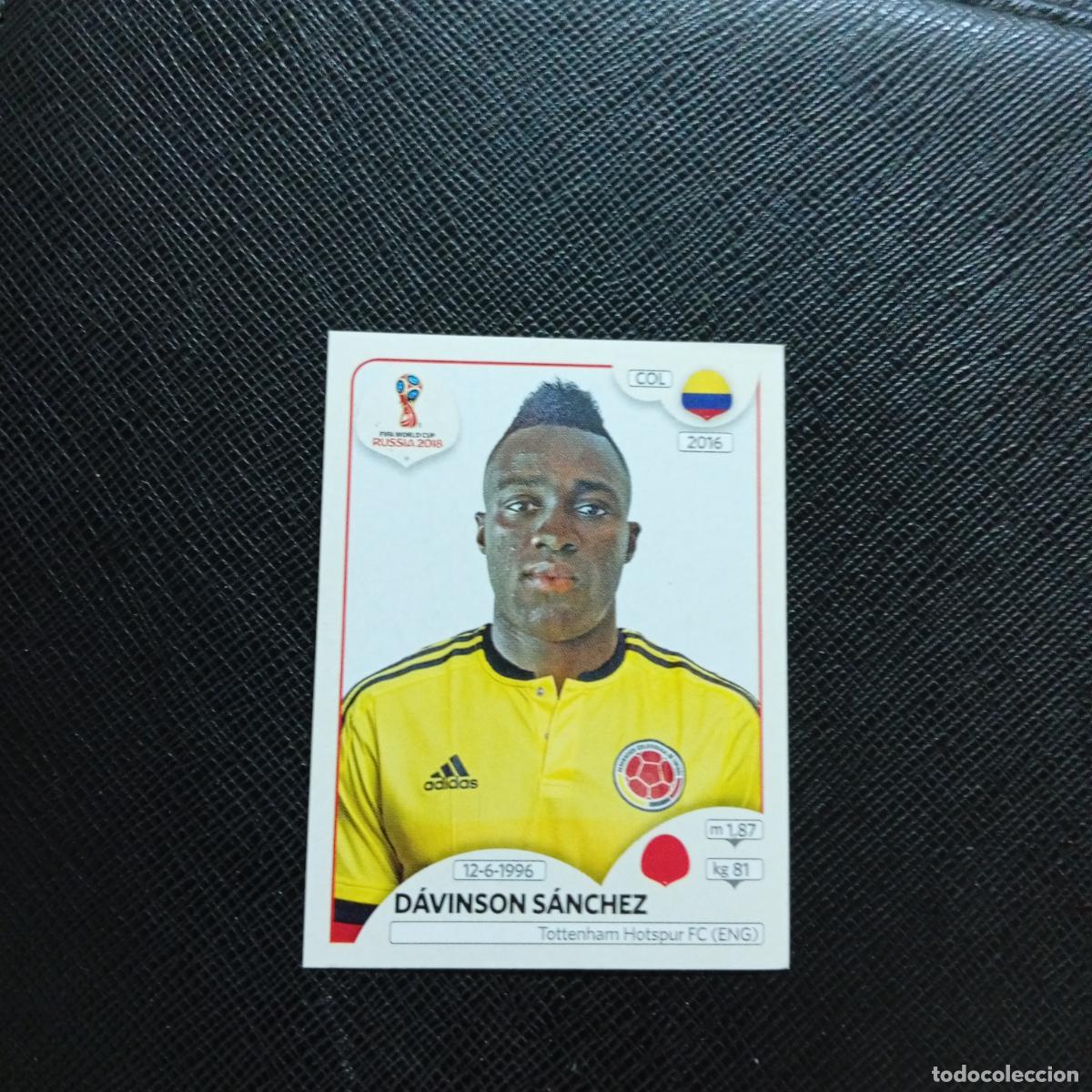 Cartes &agrave; collectionner de Football: 638 DAVISON SANCHEZ COLOMBIA PANINI MUNDIAL RUSIA 2018 CROMO FUTBOL 18 - SIN PEGAR - CJ2 ...