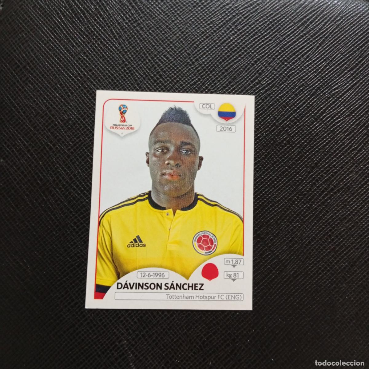 Cartes &agrave; collectionner de Football: 638 DAVISON SANCHEZ COLOMBIA PANINI MUNDIAL RUSIA 2018 CROMO FUTBOL 18 - SIN PEGAR - CJ2 ...