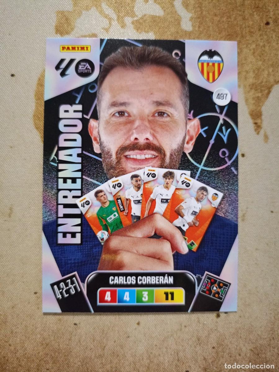 Cartes &agrave; collectionner de Football: Entrenador 497 CARLOS CORBER&Aacute;N Adrenalyn 2025-26